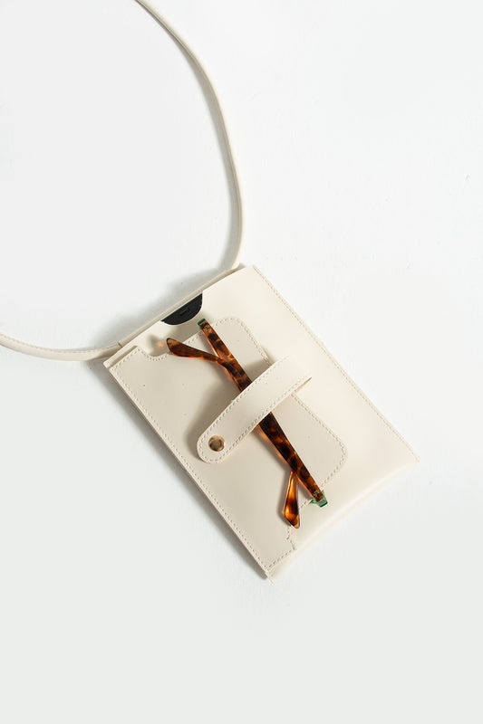 Multi-Purpose Card Holder & Phone Bag & Glasses Case – Stylish and Practical Design Bone