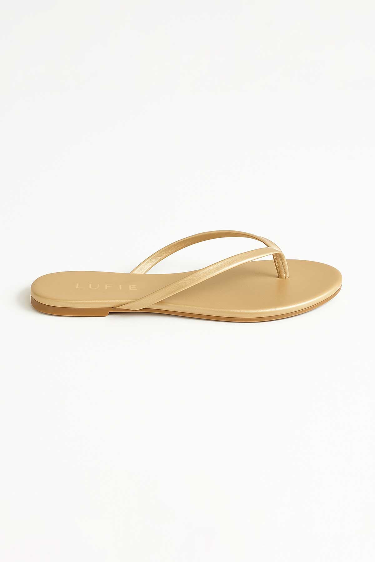 Lufie Essential Flip Flop Gold Sandal +Comfort