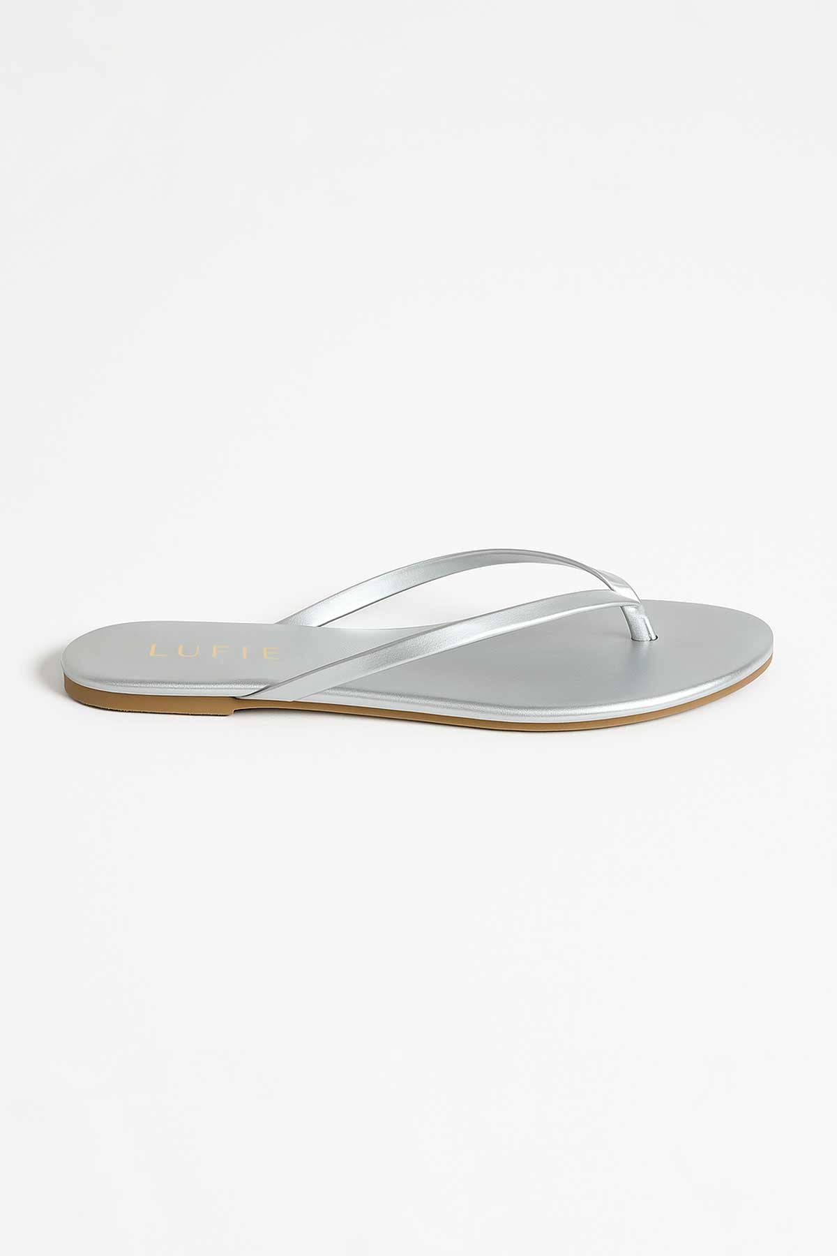 Lufie Essential Flip Flop Silver Sandal +Comfort