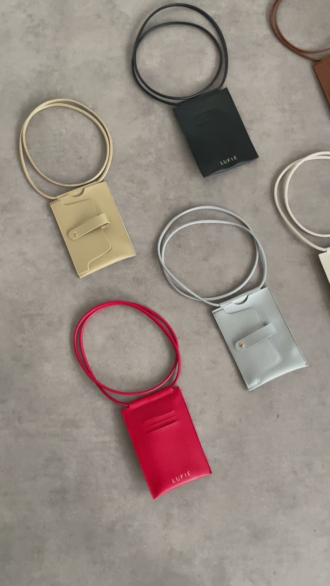 Multi-Purpose Card Holder & Phone Bag & Glasses Case – Stylish and Practical Design Brown