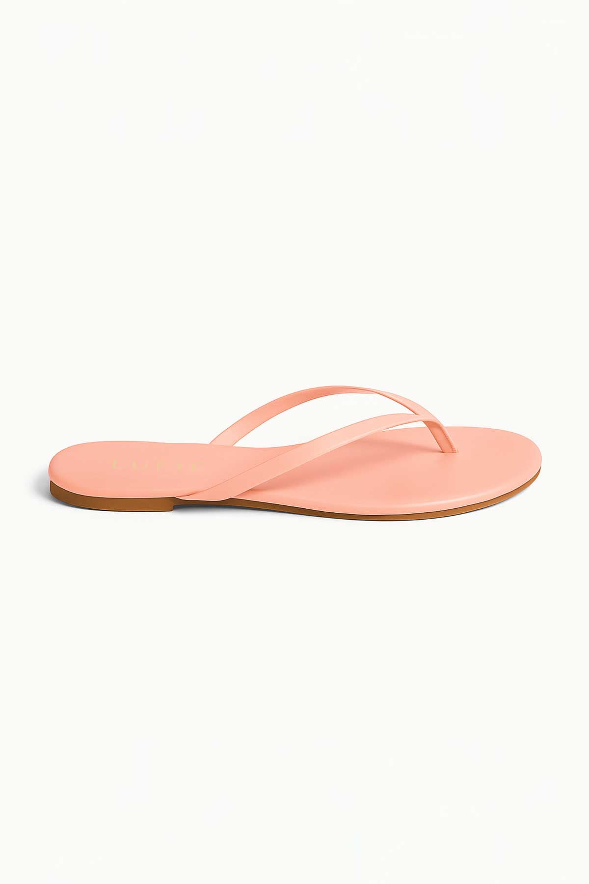 Lufie Essential Salmon Flat Flip Flop Sandal +Comfort